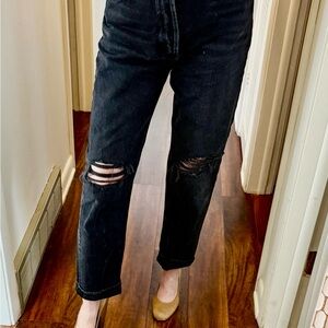 Agolde Pinch Charcoal Denim Jeans